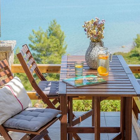 Crystal Beach Villa Chalkís エクステリア 写真