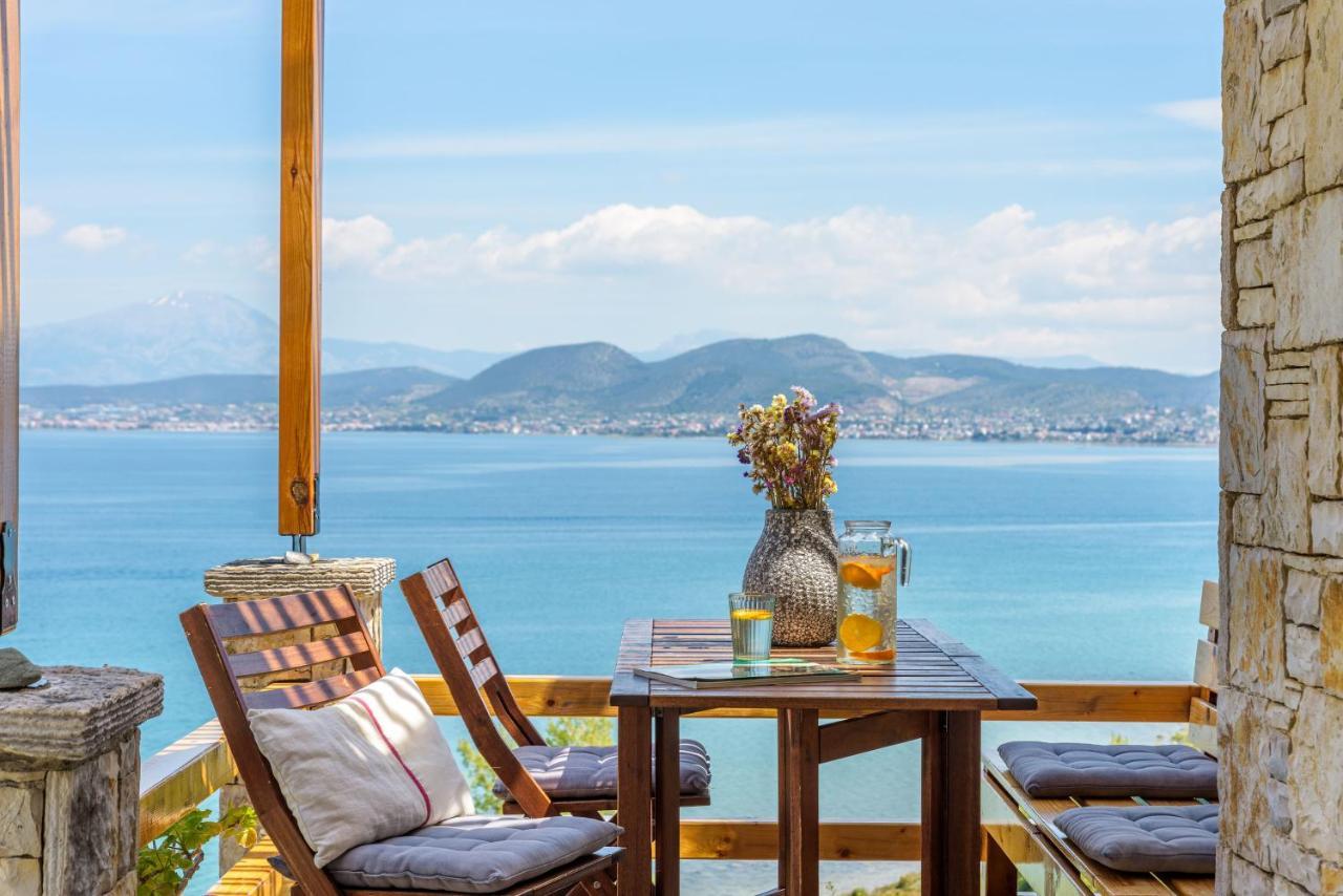 Crystal Beach Villa Chalkís エクステリア 写真