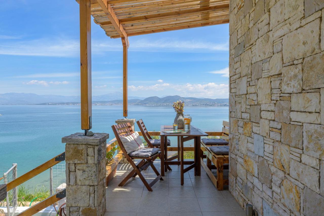 Crystal Beach Villa Chalkís エクステリア 写真