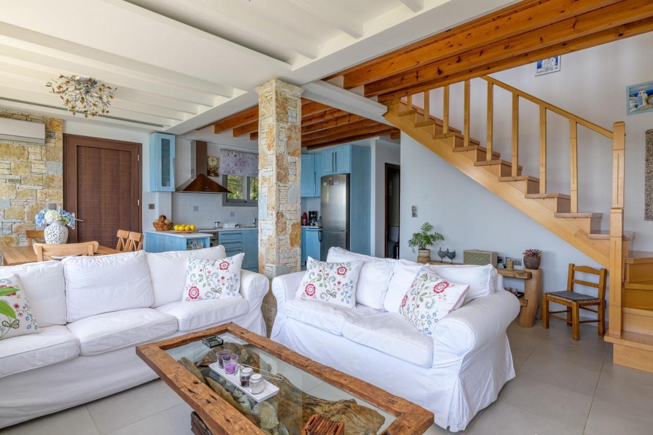 Crystal Beach Villa Chalkís エクステリア 写真