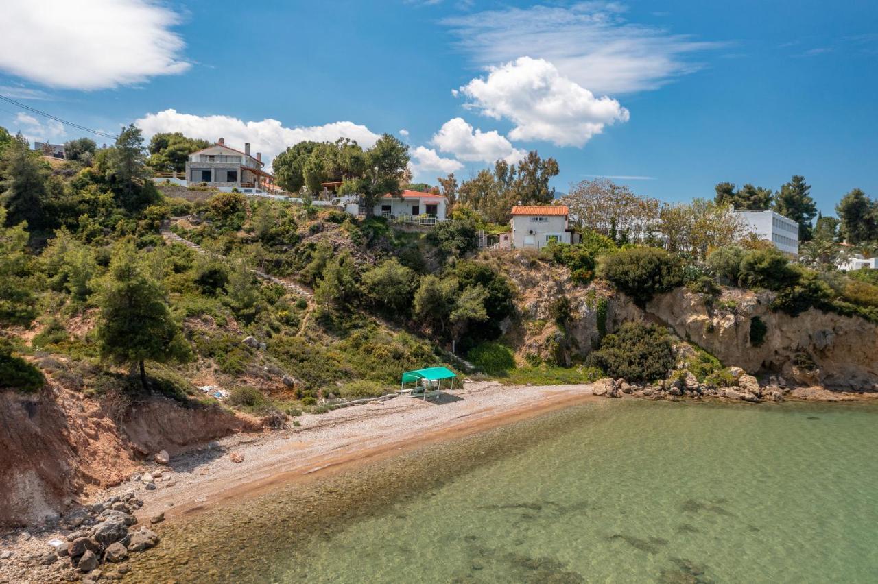 Crystal Beach Villa Chalkís エクステリア 写真